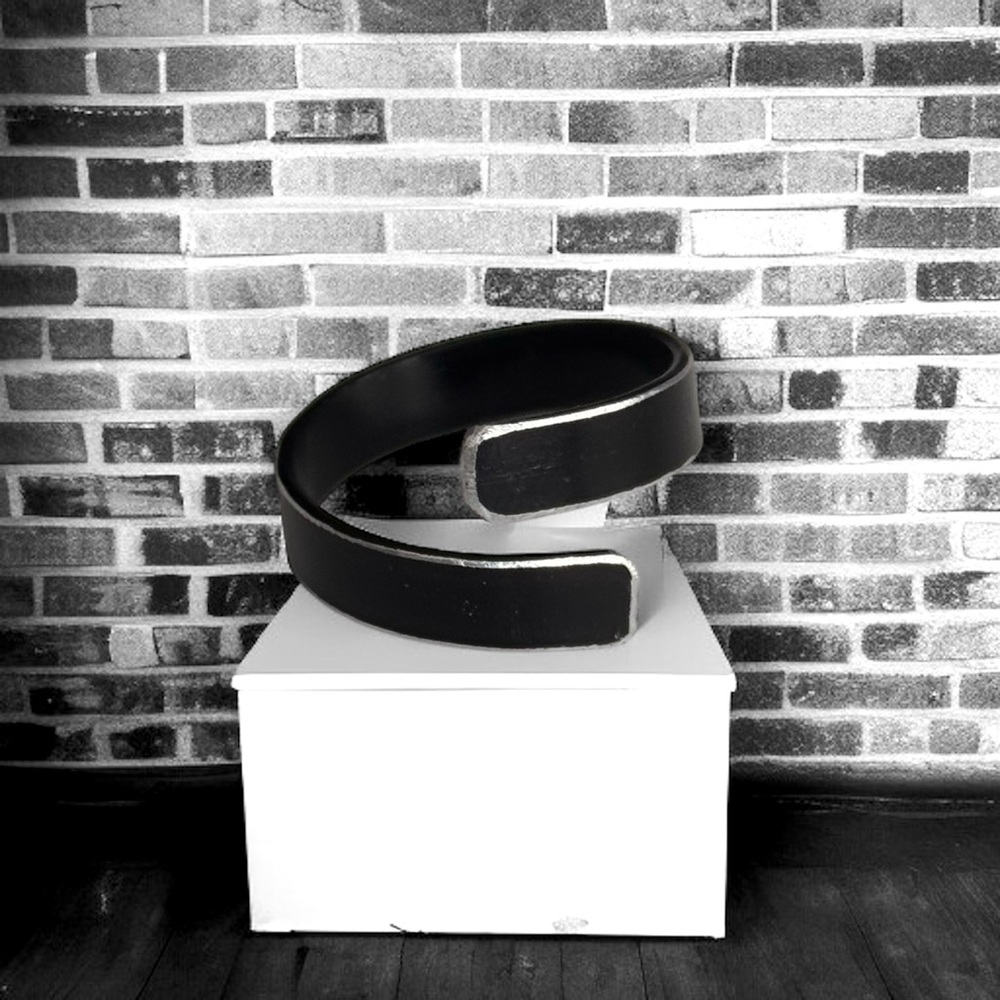 5 For 25💫Alternative Black Band Aluminum Ring